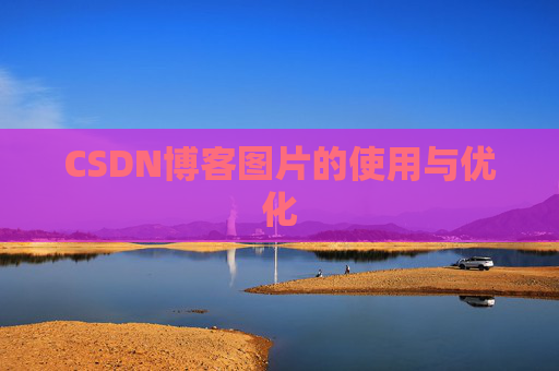 CSDN博客图片的使用与优化
