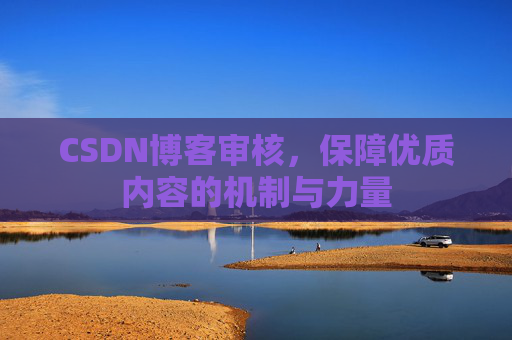 CSDN博客审核,保障优质内容的机制与力量